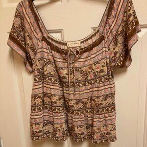 Lucky Brand baby doll top